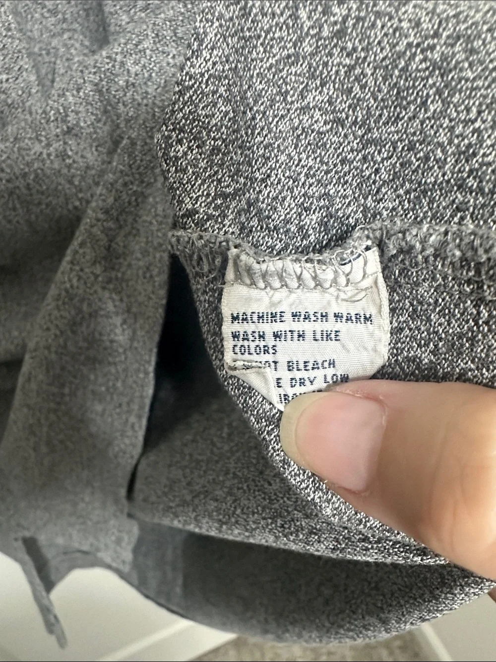 Polo by Ralph Lauren Men’s Long Sleeve Heather Gray Polo Shirt XL
